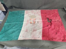 WWII ITALIAN NORTH AFRICA Battle Flag Ww2 26x41 AFRIKAKORP picture