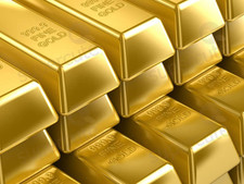Xshelley 1kg Shiny Fake Gold Bar Bullion Brick Door Stop/Paperweight CAS picture
