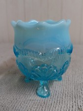 Model Flint Manila Opalescent Blue Toothpick picture