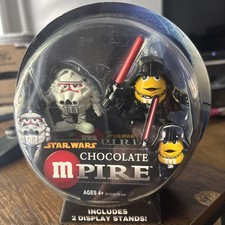 M&M's Star Wars Chocolate Mpire Figures Clone Trooper & Darth Vader Multicolor picture