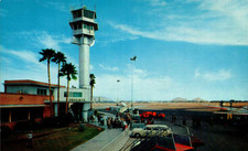 Phoenix, Arizona - A view of Sky Harbor, Phoenix Municipal Airport - 1950s picture