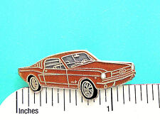 '65 - '66 Ford MUSTANG  fastback - hat pin , lapel pin  GIFT BOXED brown picture