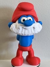 GIANT Papa Smurf Statue – 16” Oversized Collector Figure – Heavy Display Piece picture
