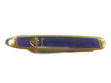 Vintage Knights of Columbus K of C Watch Fob Pocket Knife USA 2-7/8