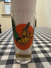 Vintage 1976 AQUAMAN Collectors Drinking Glass Pepsi Super Series D.C. Comics  picture