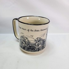 Vintage AM&A's Buffalo NY Hayes Hall University Mug New York Sketch SUNY 1989 picture