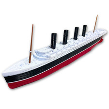 RMS Lusitania Model Ship 1 Ft Long By TitanicToyCo - Titanic Toys For Kids picture