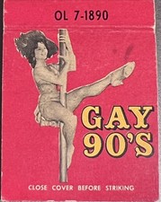 Cool Girlie,  Feature Matchbook, Beverly Hills strip club picture