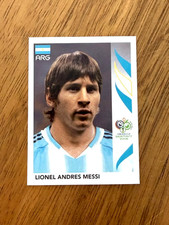 #185 - PANINI WORD CUP GERMANY 2006 - Lionel MESSI Rookie picture