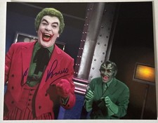 Cesar Romero Signed Photo, 8x10 with COA, The Joker, Batman picture