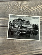 Vintage Black & White Photo Of Havel-River With Palast-Hotel Berlin Architecture picture