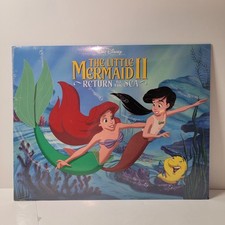 Vtg 2000 Walt Disney Pictures The Little Mermaid 2 Lithograph Sealed 8 X 10 PA picture