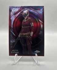 2026 Topps Chrome Star Wars #133 Zorii Bliss Aurebesh Red /5 picture
