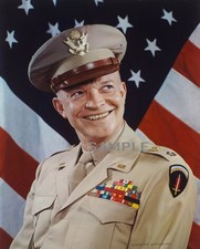 1945 Allied Commander DWIGHT EISENHOWER - WW2 PHOTO (240-C) picture
