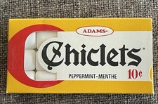 Vintage 1970’s CHICLETS PEPPERMINT flavor Unopened NOS From Canada picture