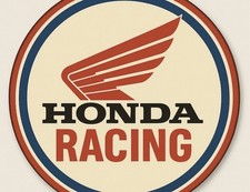 Retro Style Honda Racing  High Quality Garage Sign picture