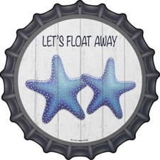 Lets Float Away Novelty Metal 12