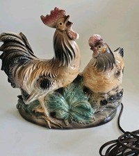 RARE Vintage 1959 Maddux of California #834 Rooster TV Lamp Night Light Works picture