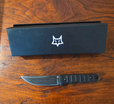 Fox Fixed Blade Knife RYU Roc  Design Niolox Steel, Razor Sharp,Excellent Cond picture