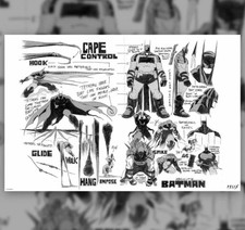 Nick Dragotta Absolute Batman #1 Screen Print Bottleneck Felix Comic Art -signed picture