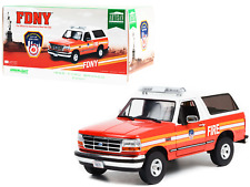 1996 Ford Bronco FDNY New York Artisan 1/18 Diecast Model Car picture