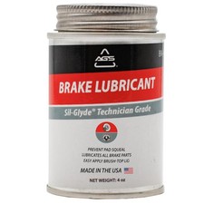AGS Automotive Solutions 4oz Brush Top SIL-Glyde Silicone Brake Grease - picture