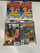 Marvel Comics Collectors Pack Lot 4 Sealed X-Men Barbie Marvel Masterpieces 1994 picture