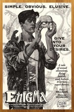 1995 Vertigo Comics Enigma Print Ad/Poster Peter Milligan Duncan Fegredo Art 90s picture