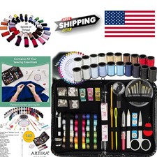 Sewing Kit for Adults and Kids 142 Pieces Portable Travel Case with Accessories picture