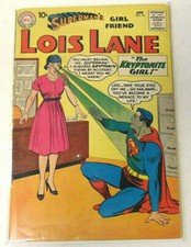 Superman's Girl Friend Lois Lane #16 GD/VG 1960 DC Comics The Kryptonite Girl picture