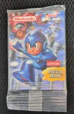 Sealed 1993 Mega Man Nintendo Capcom Kellogg's Apple Jacks Card Ceral Prize  picture