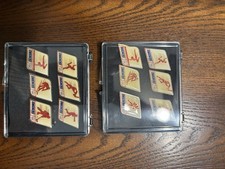 2 Vintage Sets Snickers Advertising 1992 USA Olympics Pins Brand New In Case. picture