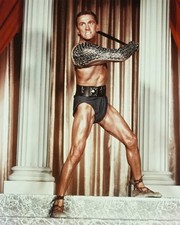 American actor Kirk Douglas plays gladiator leader a Roman slave r- Old Photo picture