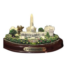 USA Nation Washington DC - U.S. National Landmarks Model Figurine Decor picture