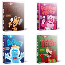 Kaws x Monsters Limited Edition Complete Set of 4 Cereal Boxes picture