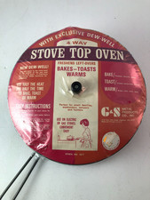 Vintage Stove Top Oven Stock No 32-T With Dew Well Aluminum Sealed picture