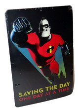 THE INCREDIBLES OPEN ROAD METAL SIGN 