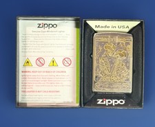 NEW Zippo Made in USA Lighter in Box Cigarettes Theme Collectible “The Lovers” picture