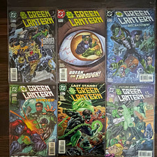 DC Comics Green Lantern Comic Book Lot #75 #97 #99 #117 #123 #124 Modern Age picture