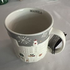 Starbucks Silver Relief Mug Manila - NWT picture