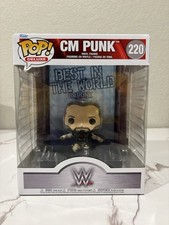 Funko Pop WWE CM Punk Deluxe #220 Vinyl Figure Best World BRAND NEW picture