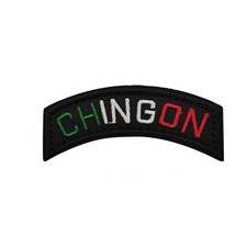 CHINGON Lab Mexico Flag Mexican Parche Eagle Aguila Hoop Loop Patch Embroidered picture