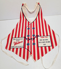 70TH ANNIVERSARY 1889-1959 WALTERS BEAR PUEBLO COLORADO VEST APRON #80187 picture