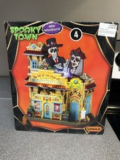 LEMAX HALLOWEEN VILLAGE SPOOKY TOWN LIGHTED DAY OF THE DEAD EMPORIUM picture