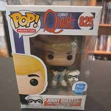 Funko Shop Exclusive POP Animation Jonny Quest with Bandit #825 Protector  picture