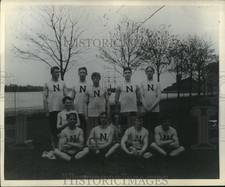 1945 Press Photo U.S. Naval Academy rowing team of the Class of 1894 - nemo23214 picture