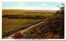Grand Pre Nova Scotia Canada Dikes & Meadows Scenic Landscape WB Postcard picture