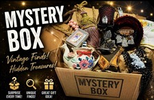 VTG Estate Sale Mystery Box Curated Items 15+ Items picture