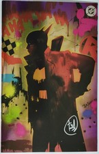 ABSOLUTE BATMAN #24 RARE TULA LOTAY SIGNED EXCLUSIVE FOIL VIRGIN VARIANT + COA picture
