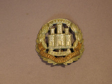 Vintage Northamptonshire Regiment bi-metal Cap Badge picture